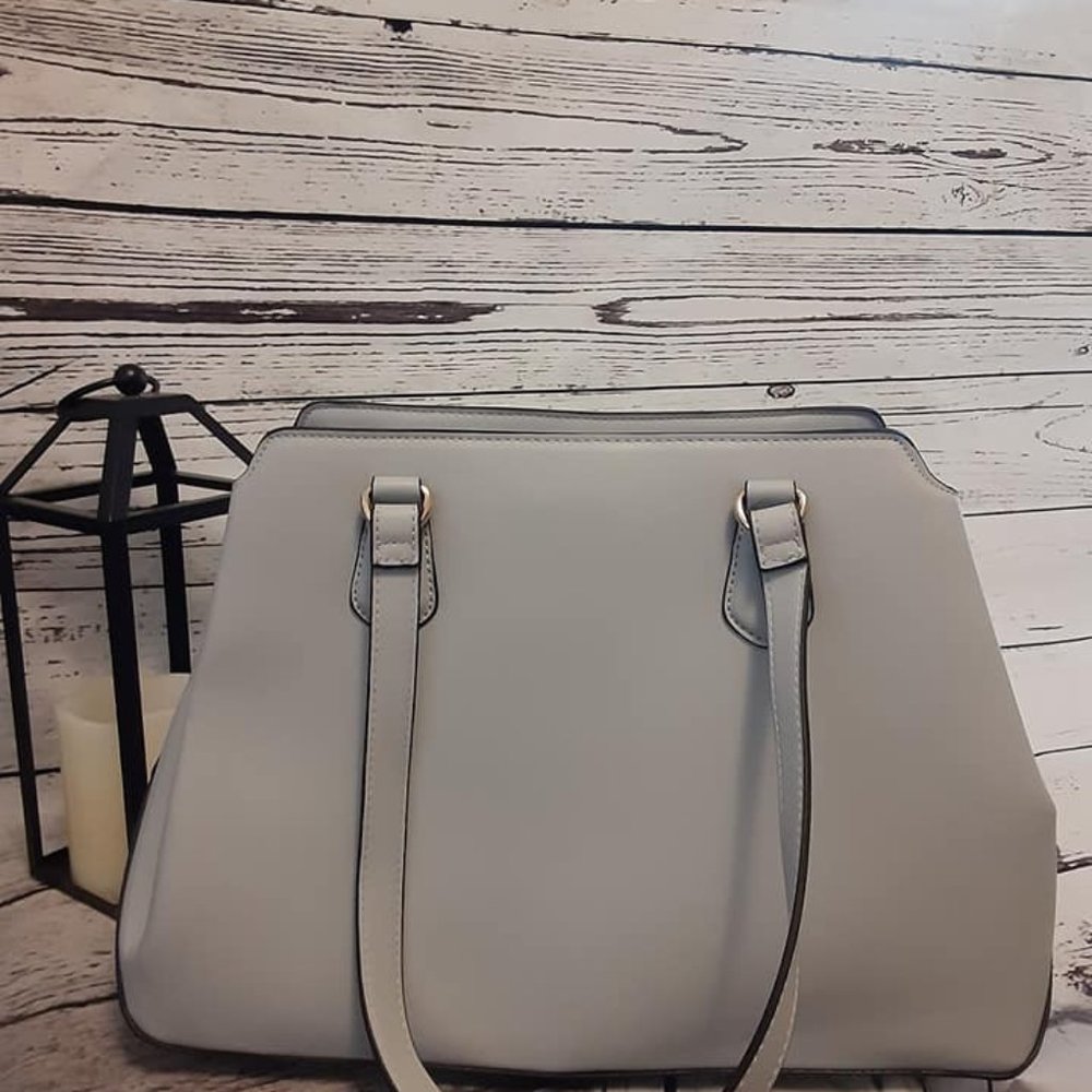 Grey handbag
